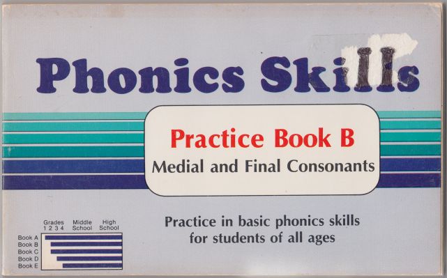 Phonics Skills Practice Book B - Medial And Final Consonants