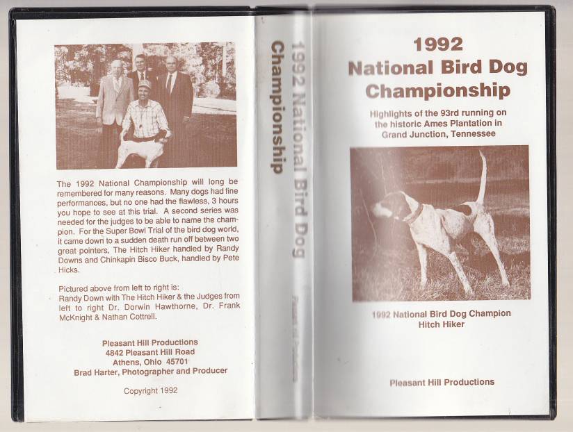 1992 National Bird Dog (Pointer) Championships. Highlights of The 93 rd