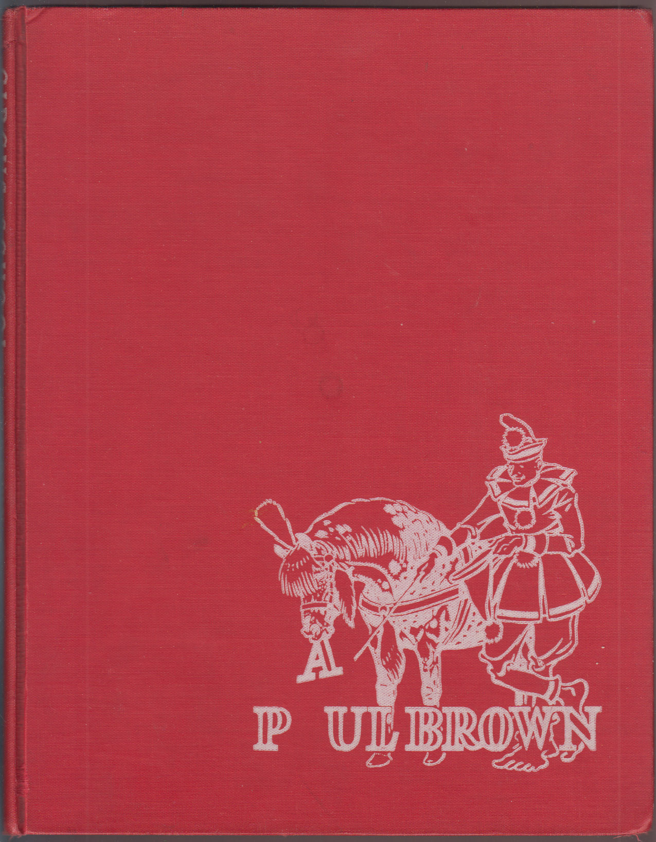 Vintage Polo A Non-Technical Explanation of the Galloping Game by Paul Brown 1949 Hardcover Book with high quality Dust Jacket