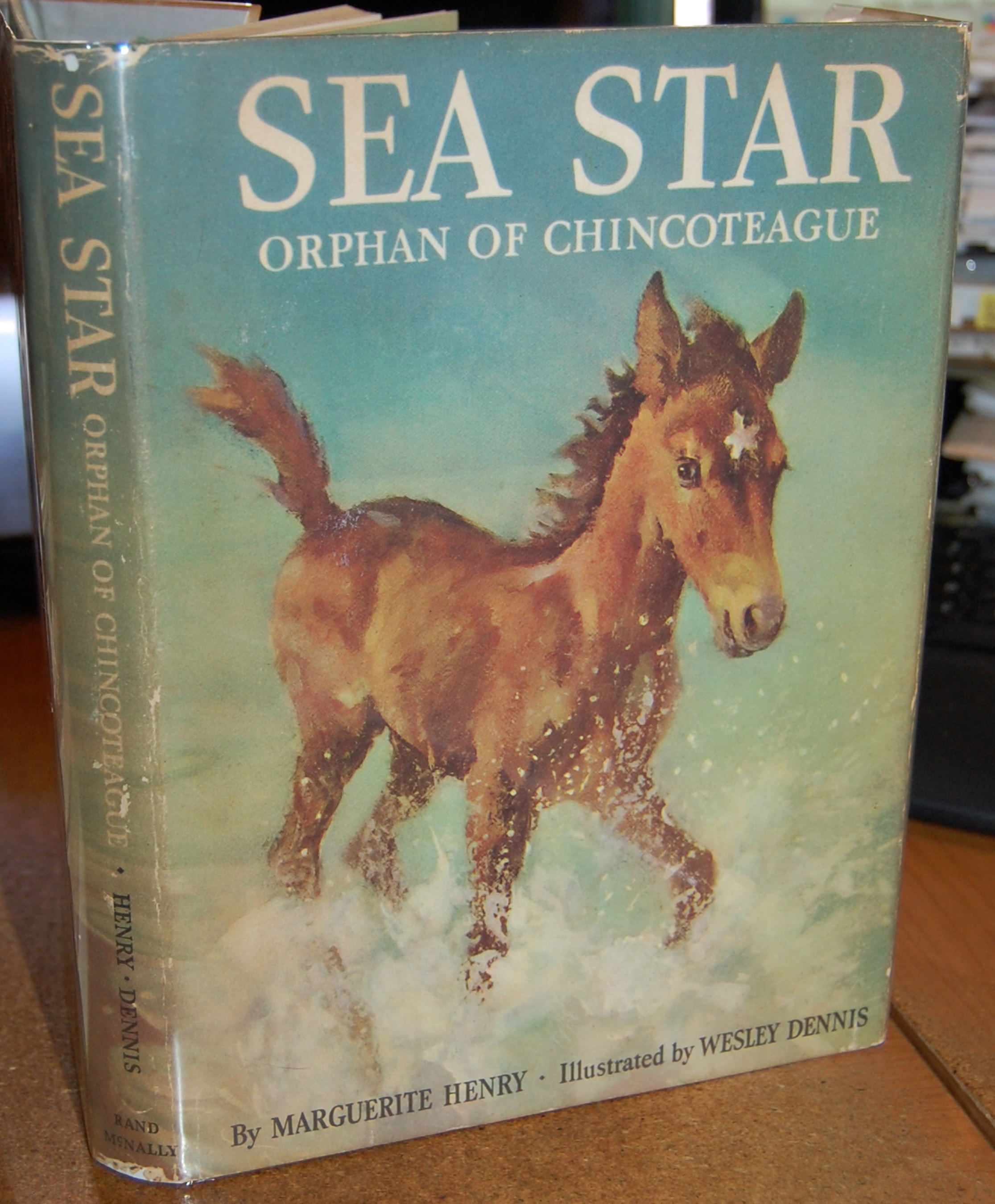 Vintage 1951 store Book Sea Star Orphan of Chincoteague Marguerite Henry